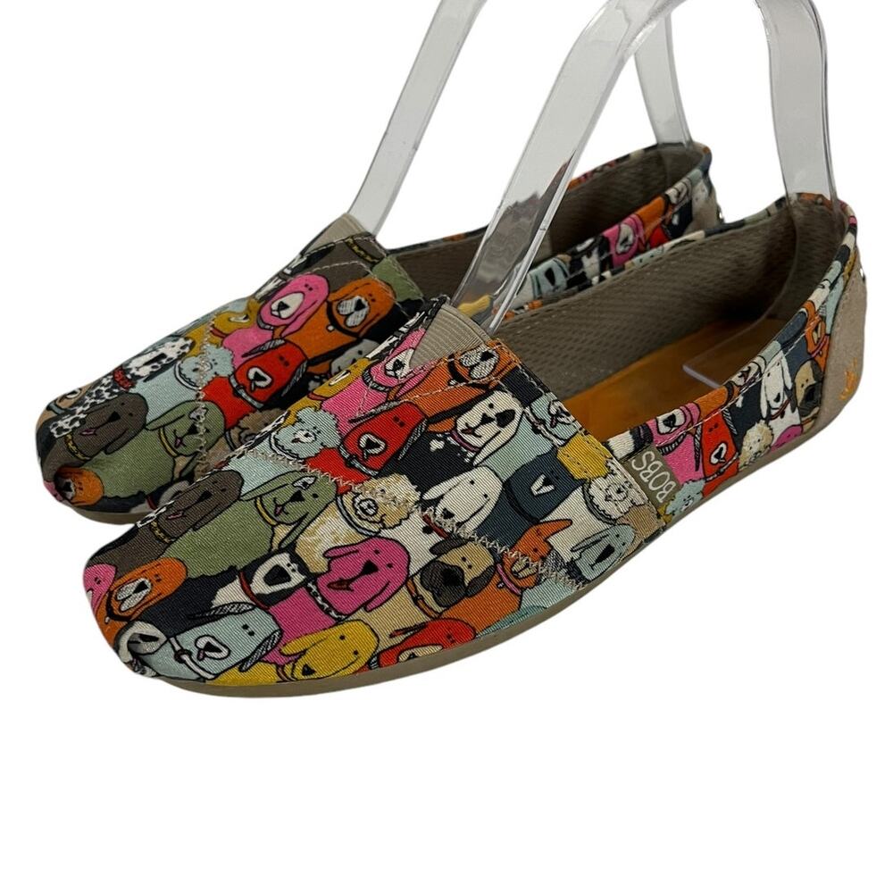 BOBS FOR DOGS Posh Pups Dog Party Ballet Flat Loafer SZ 7.5